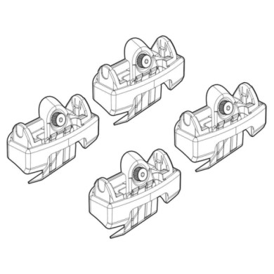 N21237-A-01.JPG Kit Attacchi C237 Leon 5p Attacchi Tetto Barre Portatutto Auto