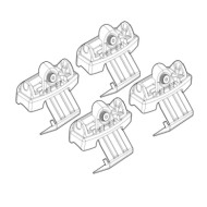 N21240-A-01.JPG Kit Attacchi C240 Opel Mokka Attacchi Tetto Barre Portatutto Auto