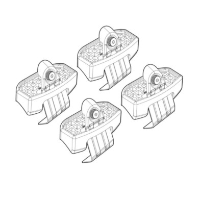 N21241-A-01.JPG Kit Attacchi C241 Mazda Cx-30 Attacchi Tetto Barre Portatutto Auto