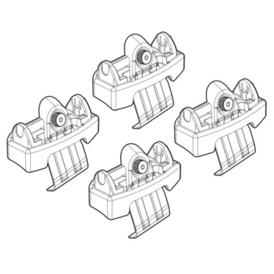 N21242-A-01.JPG Kit Attacchi C242 Audi Q5 Sportback Attacchi Tetto Barre Portatutto Auto