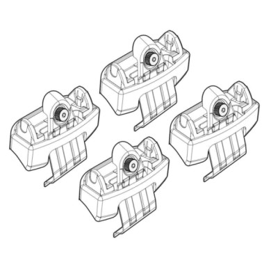 N21244-A-01.JPG Kit Attacchi C244 Ford Puma Attacchi Tetto Barre Portatutto Auto