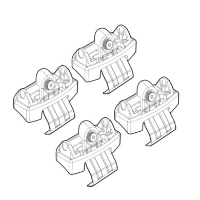 N21255-A-01.JPG Kit Attacchi C255 Hyundai I20 5p Attacchi Tetto Barre Portatutto Auto