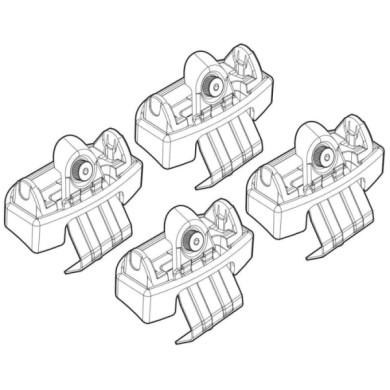 N21256-A-01.JPG Kit Attacchi C256 Citroen C4 5p-c4 X 5p Attacchi Tetto Barre Portatutto Auto