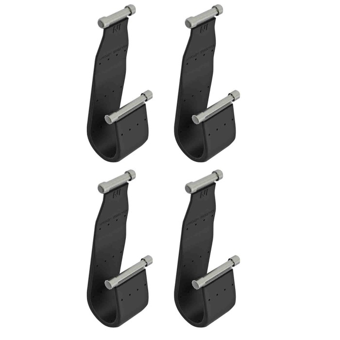 NEUTRO.jpg Kit 4 Cinghie Per Barre Snap F1 Berlingo M Attacchi Railing Standard Barre Portatutto Auto