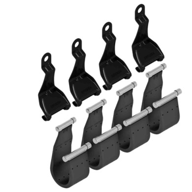 NEUTRO.jpg Kit 4 Cinghie Per Barre Snap F2 Citroen C4 Cactus Attacchi Railing Standard Barre Portatutto Auto