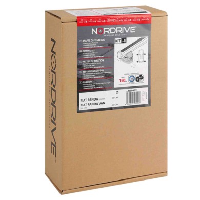 N30402-S-01.JPG Kit Attacchi (fix Points) 2 Barre Fiat Panda-panda Van Attacchi Su Misura (fix Points) Barre Portatutto Veicoli 