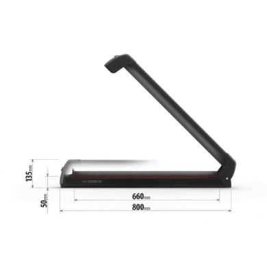 N40001-A-01.JPG Pro Slider Evo Aluminium Ps 60 Portasci Per Barre Da Tetto Nero Portasci Nordrive Portasci