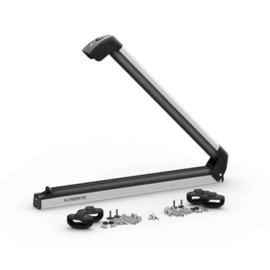N40011-S-01.JPG Nordic King Evo Aluminium Nk 60 Portasci Per Barre Da Tetto Argento Portasci Nordrive Portasci