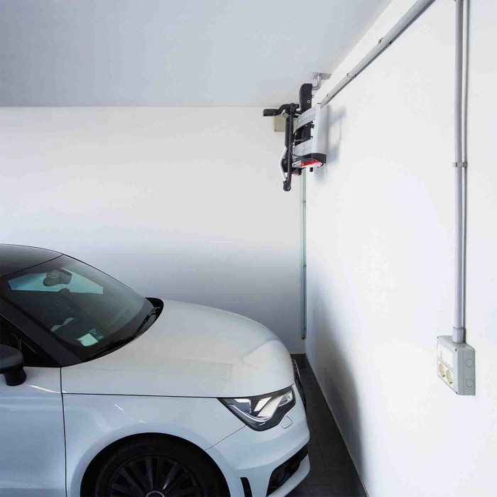 N50950-S-01.JPG Sphere 1 Supporto Universale Per Portabiciclette Posteriori A Gancio Traino Fissaggio A Muro O Soffitto Portabic