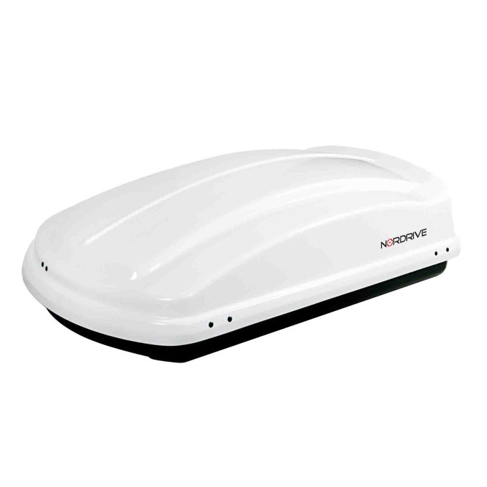 N60000-D-11.JPG Box 330 Box Tetto In Abs 330 Litri Bianco Lucido Box 330 Box Tetto Nordrive Box Tetto