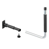 N60050-S-01.JPG Coppia Supporti Da Parete Per Box Tetto Tipo 1 Laterale Accessori E Ricambi Box Tetto