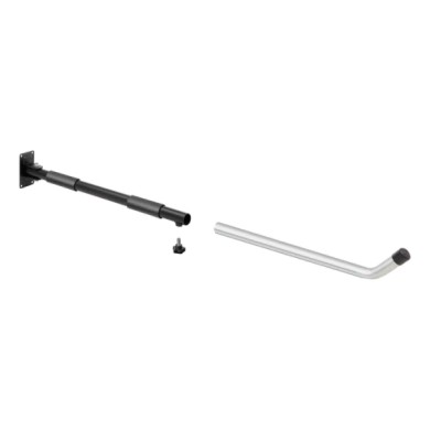 N60051-S-01.JPG Coppia Supporti Da Parete Per Box Tetto Tipo 2 Orizzontale Accessori E Ricambi Box Tetto