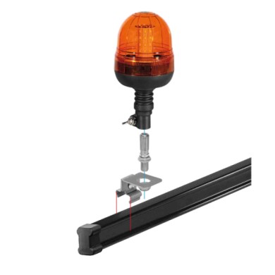 N99959-S-01.JPG Staffa Adattatore Per Barre Kargo Accessori Kargo Barre Portatutto Veicoli Commerciali
