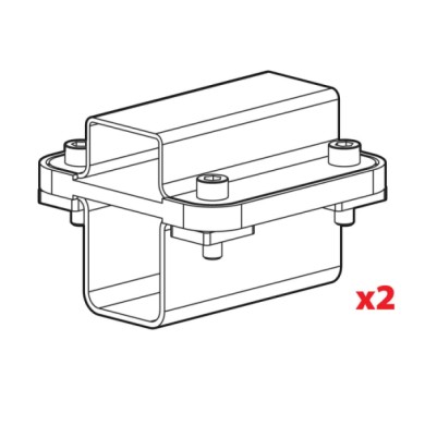N99979-D-02.JPG Set Adattatori Kargo Rack Accessori Kargo Barre Portatutto Veicoli Commerciali