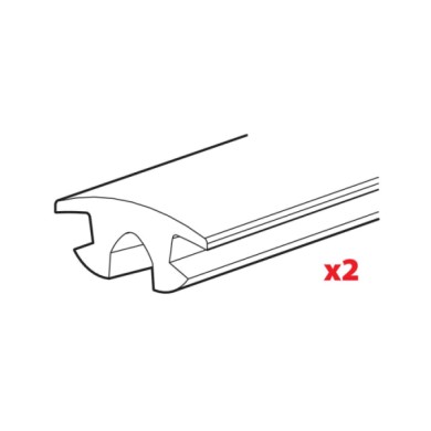 N99993-D-01.JPG Set 2 Gomme Superiori L   140 Cm Ricambi Nordrive Ricambi Portaggio