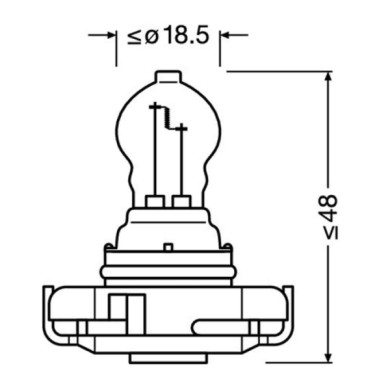 O2504-S-01.JPG 12v Original Line Psx24w 24w Pg20 7 1 Pz Scatola Original Line 12v Osram Alogene