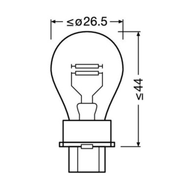 O3157-S-01.JPG 12v Original Line P27/7w 27/7w W2 5x16q 1 Pz Sfuso Original Line 12v Osram Alogene
