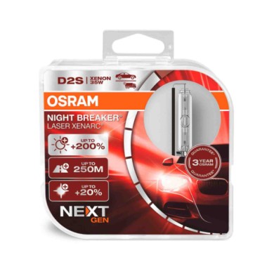 O66240XNNHCB-S-01.JPG Xenarc Night Breaker Laser (next Gen) D2s 35w P32d 2 2 Pz Scatola Plast. Xenarc Night Breaker Laser Osram 