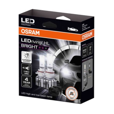 O9006DWBRT2HFB-S-01.JPG 12v Ledriving Hl Bright (hb4/hir2) 19w P22d/px22d 2 Pz Scatola Ledriving Hl Bright 12v Osram Led