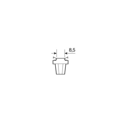 OA2721MF-C-01.JPG 12v Original Line 1 2w B8 5d 1 Pz Sfuso Nero Original Line 12v Ausiliarie Osram Alogene
