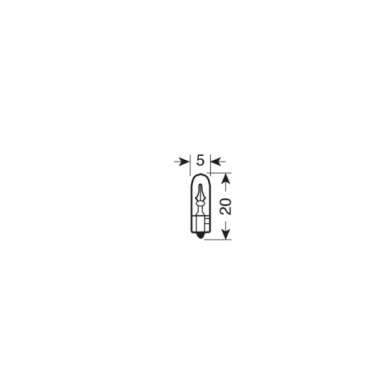 OA2722BLI2-S-01.JPG 12v Original Line 2w W2x4 6d 2 Pz Blister Original Line 12v Ausiliarie Osram Alogene