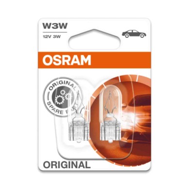 W2v1X9v5D.JPG 12v Original Line W3w 3w W2 1x9 5d 2 Pz Blister Original Line 12v Ausiliarie Osram Alogene