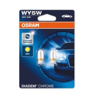 W2v1X9v5D.JPG 12v Diadem Chrome Wy5w 5w W2 1x9 5d 2 Pz Blister Arancio Diadem 12v Osram Alogene
