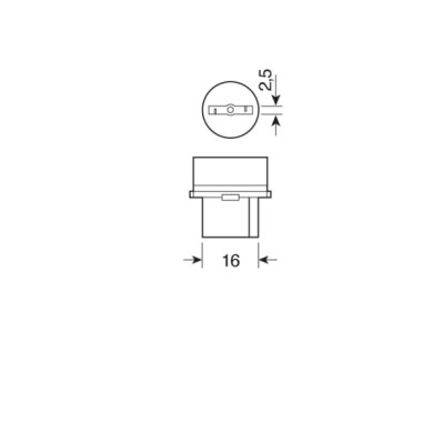 OA3156-C-01.JPG 12v Original Line P27w 27w W2 5x16d 1 Pz Sfuso Original Line 12v Ausiliarie Osram Alogene