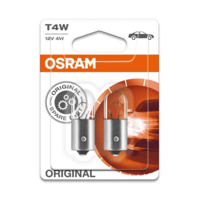 BA9S.JPG 12v Original Line T4w 4w Ba9s 2 Pz Blister Original Line 12v Ausiliarie Osram Alogene
