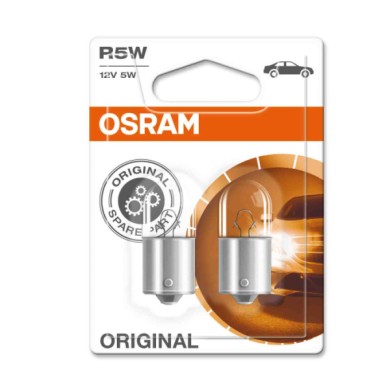 BA15S.JPG 12v Original Line R5w 5w Ba15s 2 Pz Blister Original Line 12v Ausiliarie Osram Alogene