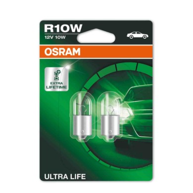 BA15S.JPG 12v Ultra Life R10w 10w Ba15s 2 Pz Blister Ultra Life 12v Osram Alogene