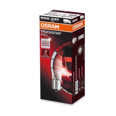 BA15S.JPG 24v Truckstar Pro R5w 5w Ba15s 1 Pz Sfuso Truckstar Pro 24v Osram Alogene