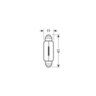 OA6411-S-01.JPG 12v Original Line 11x41 Mm 10w Sv8 5 8 1 Pz Sfuso Original Line 12v Ausiliarie Osram Alogene