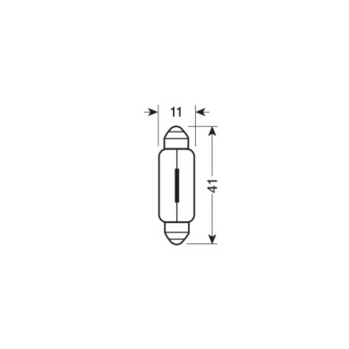 OA6413-S-01.JPG 12v Original Line 11x41 Mm 5w Sv8 5 8 1 Pz Sfuso Original Line 12v Ausiliarie Osram Alogene