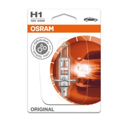 P14v5S.JPG 12v Original Line H1 55w P14 5s 1 Pz Blister Original Line 12v Osram Alogene