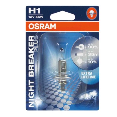 P14v5S.JPG 12v Night Breaker Plus H1 55w P14 5s 1 Pz Blister Night Breaker Plus 12v Osram Alogene