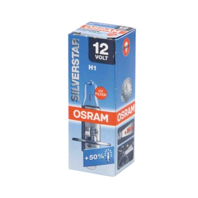 P14v5S.JPG 12v Silverstar H1 55w P14 5s 1 Pz Scatola Silverstar 12v Osram Alogene