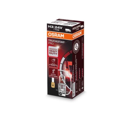 PK22S.JPG 24v Truckstar Pro H3 70w Pk22s 1 Pz Scatola Truckstar Pro 24v Osram Alogene