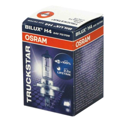P43T.JPG 24v Truckstar H4 75/70w P43t 1 Pz Scatola Truckstar 24v Osram Alogene