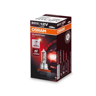 PGJ19-2.JPG 12v Silverstar 2.0 H11 55w Pgj19 2 1 Pz Scatola Silverstar 2.0 12v Osram Alogene