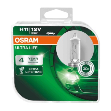 PGJ19-2.JPG 12v Ultra Life H11 55w Pgj19 2 2 Pz Scatola Plast. Ultra Life 12v Osram Alogene