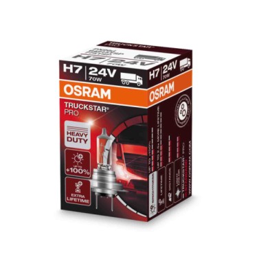 PX26D.JPG 24v Truckstar Pro H7 70w Px26d 1 Pz Scatola Truckstar Pro 24v Osram Alogene