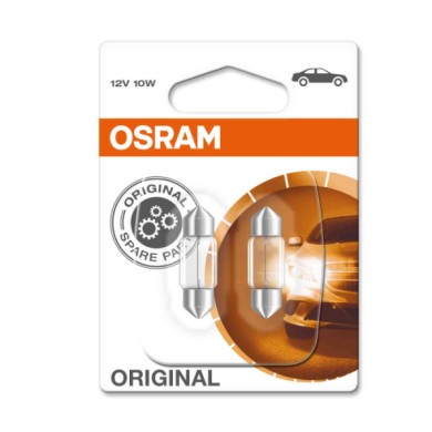 SV8v5-8.JPG 12v Original Line 10 5x31 Mm 10w Sv8 5 8 2 Pz Blister Original Line 12v Ausiliarie Osram Alogene