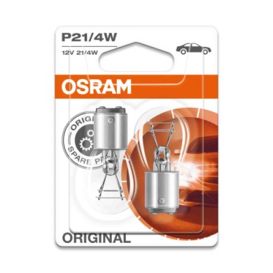 BAZ15D.JPG 12v Original Line P21/4w 21/4w Baz15d 2 Pz Blister Original Line 12v Ausiliarie Osram Alogene
