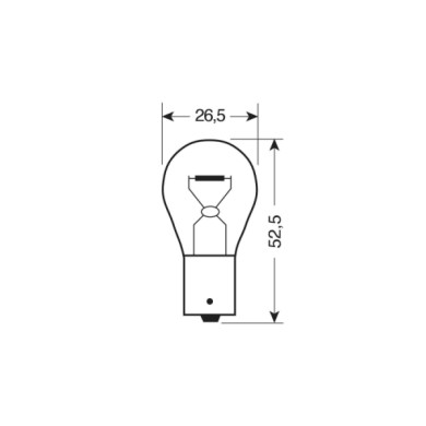 OA7506BLI2-S-01.JPG 12v Original Line P21w 21w Ba15s 2 Pz Blister Original Line 12v Ausiliarie Osram Alogene