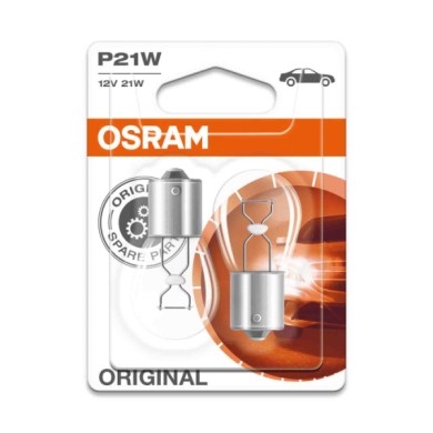 BA15S.JPG 12v Original Line P21w 21w Ba15s 2 Pz Blister Original Line 12v Ausiliarie Osram Alogene
