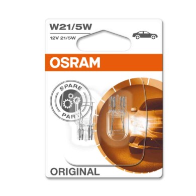 W3X16Q.JPG 12v Original Line W21/5w 21/5w W3x16q 2 Pz Scatola Original Line 12v Ausiliarie Osram Alogene