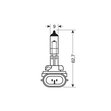 OA881-S-01.JPG 12v Original Line H27/2 27w Pgj13 1 Pz Scatola Original Line 12v Osram Alogene