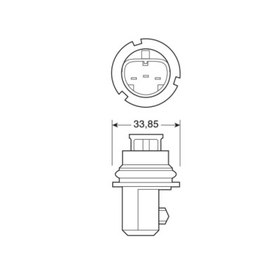 OA9004XV-C-01.JPG 12v Super Hb1 65/45w P29t 1 Pz Scatola Super 12v Osram Alogene