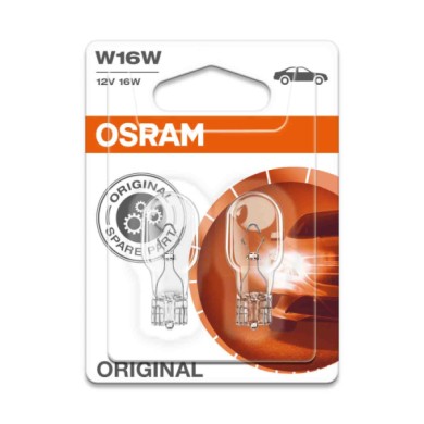 W2v1X9v5D.JPG 12v Original Line W16w 16w W2 1x9 5d 2 Pz Blister Original Line 12v Ausiliarie Osram Alogene